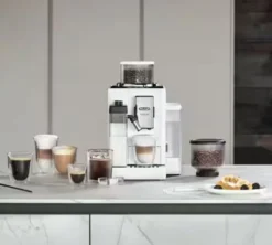 Expresso Broyeur DELONGHI Rivelia FEB 4455.W Blanc Arctique (Latte)