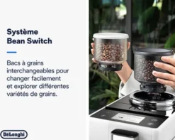 Expresso Broyeur DELONGHI Rivelia FEB 4455.W Blanc Arctique (Latte)
