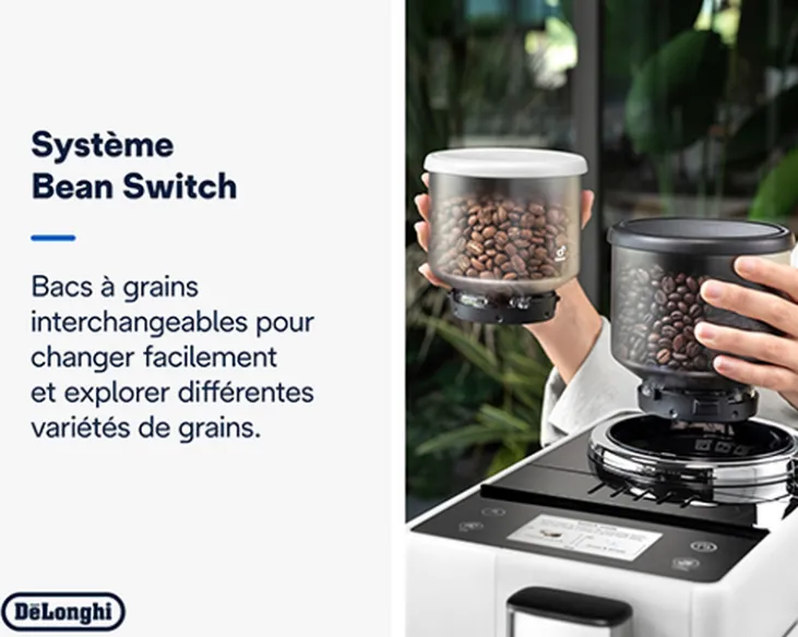 Expresso Broyeur DELONGHI Rivelia FEB 4455.W Blanc Arctique (Latte)