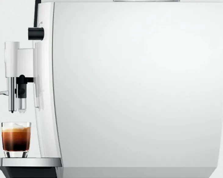 Expresso Broyeur JURA E6 (ED) - Piano white