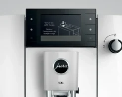 Expresso Broyeur JURA E6 (ED) - Piano white