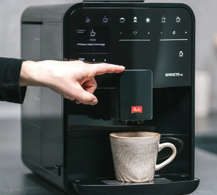 Expresso Broyeur MELITTA Barista SE noire F830-003