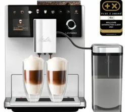 Expresso Broyeur MELITTA LatteSelect® 630-211 Argent