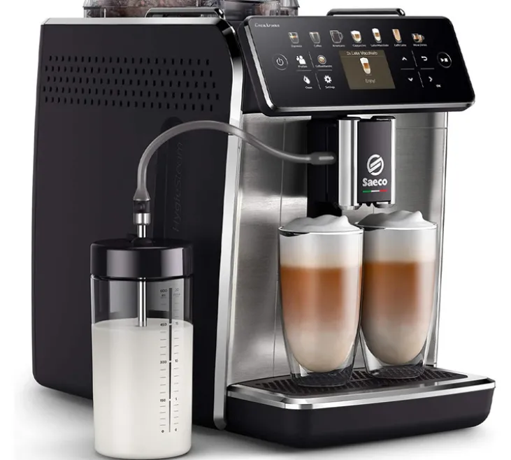 Expresso Broyeur SAECO Gran Aroma SM6585/00 Métal Gris