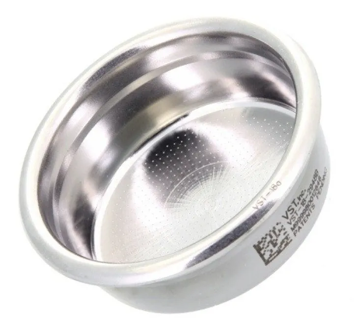 Filtre simple 2 tasses VST Haute Précision 15g 58mm Ridged