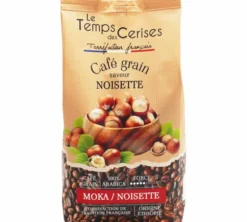 900 g - Café en grain - aromatisé Noisette - Le Temps des Cerises