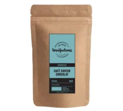 125 g - Café en grain - Aromatisé saveur Chocolat - LES PETITS TORRÉFACTEURS