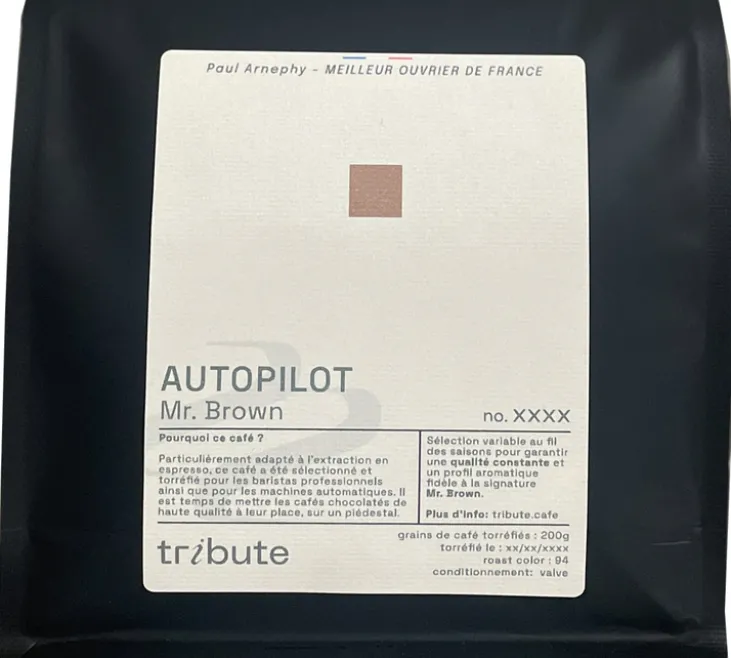 200 g - Café en grain - Autopilot Mr Brown - TRIBUTE
