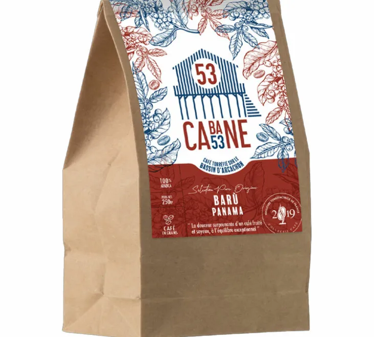 250 g - Café en grain - Baru - CABANE 53