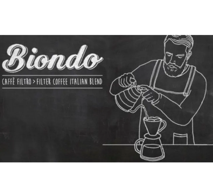 500 g - Café en grain - Biondo 100% Arabica - GOPPION CAFFÈ