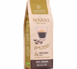 250 g - Café en grain - Cremoso Bio - CAFÉS NOVELL