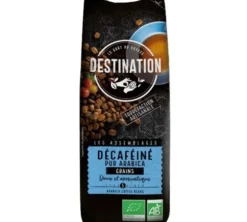 250 g - Café en grain - Décaféiné Pur Arabica Bio - DESTINATION