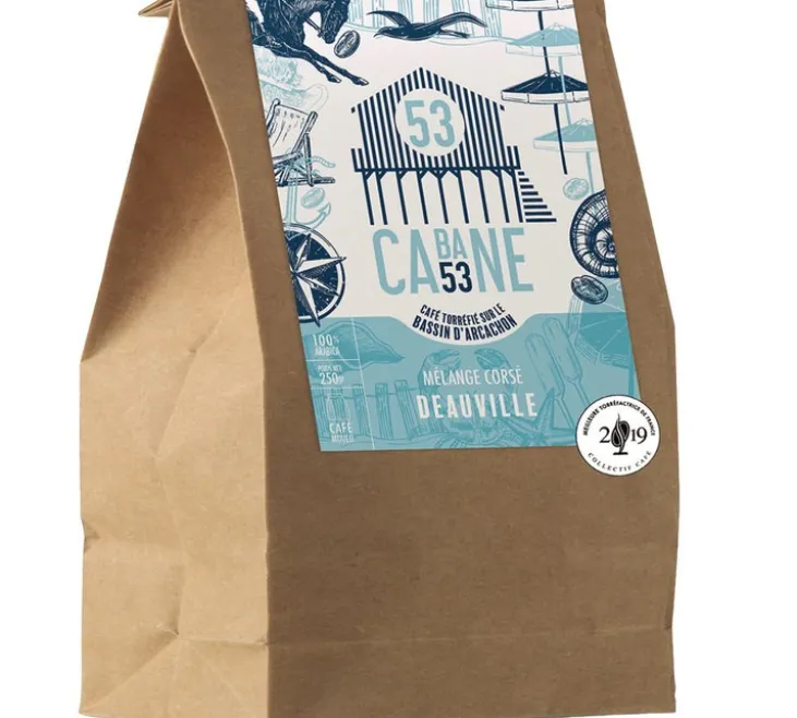 250 g - Café en grain - Deauville - CABANE 53