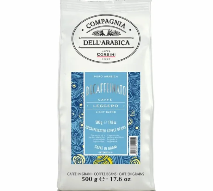 500 g - Café en grain - Decaffeinato - CORSINI