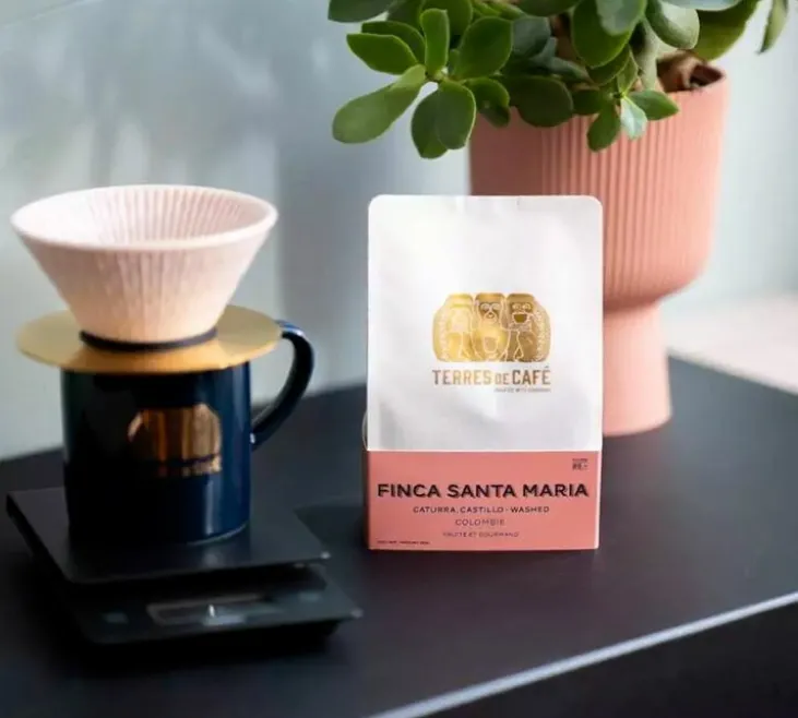 250 g - Café en grain - Finca Santa Maria - TERRES DE CAFÉ