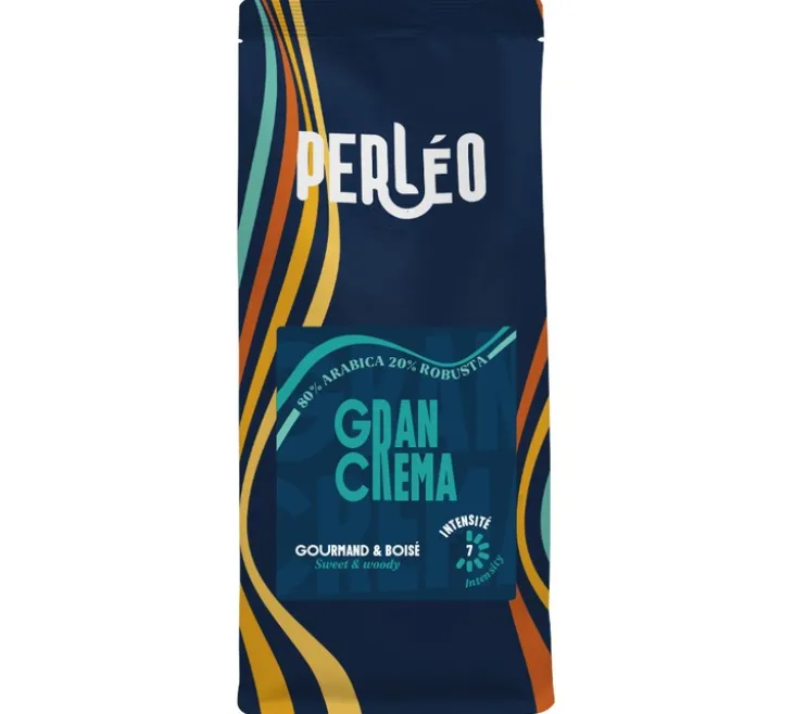 250 g - Café en grain - Gran Crema - PERLÉO