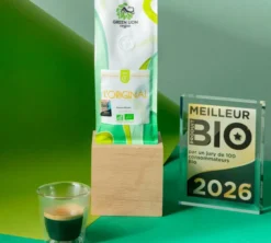 250 g - Café en grain - L'Original - Médaillé Meilleur Produit Bio - GREEN LION COFFEE