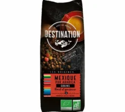 250 g - Café en grain - Mexique Équitable Pur Arabica Bio - DESTINATION