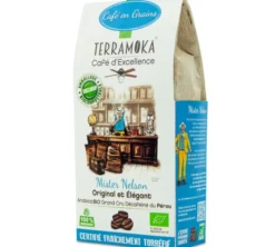 200 g - Café en grain - Mister Nelson Pérou Décaféiné Bio - TERRAMOKA