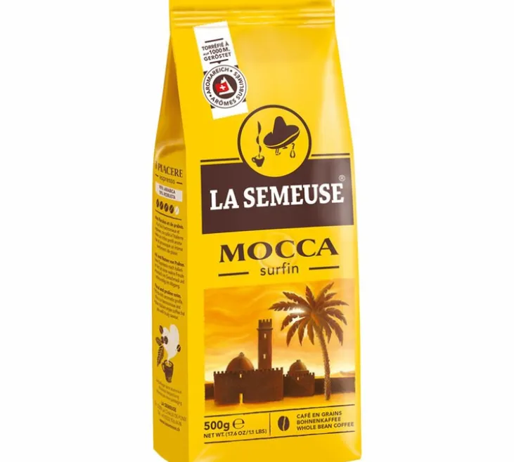 500 g - Café en grain - Mocca 100% Arabica - LA SEMEUSE