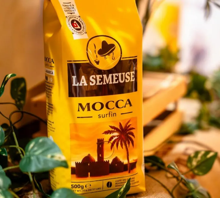 500 g - Café en grain - Mocca 100% Arabica - LA SEMEUSE