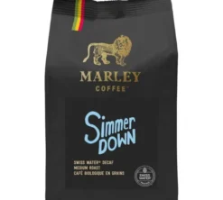 227 g - Café en grain - Simmer Down Décaféiné Bio - MARLEY COFFEE