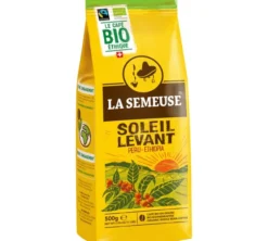 500 g - Café en grain - Soleil levant Bio - Fairtrade - LA SEMEUSE
