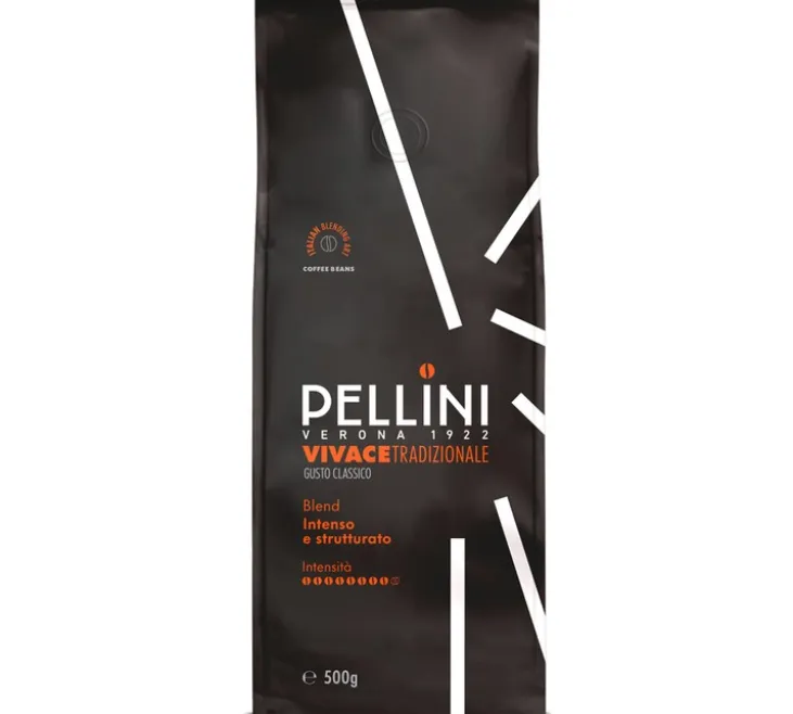 500 g - Café en grain - Vivace - PELLINI