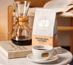 250 g - Café en grain - Volcan Azul Caturra - TERRES DE CAFÉ
