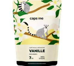 200 g - Café moulu - Aromatisé Vanille - CAPS ME