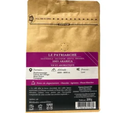 200 g - Café moulu - Le Patriarche - CAFÉS TCHANQUÉ
