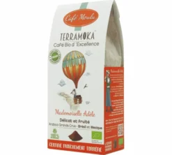 250 g - Café moulu - Mademoiselle Adèle Bio 100% Arabica - TERRAMOKA