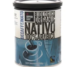 250 g - Café moulu - Nativo Décaféiné 100% Arabica Bio - Fairtrade - GOPPION CAFFÈ