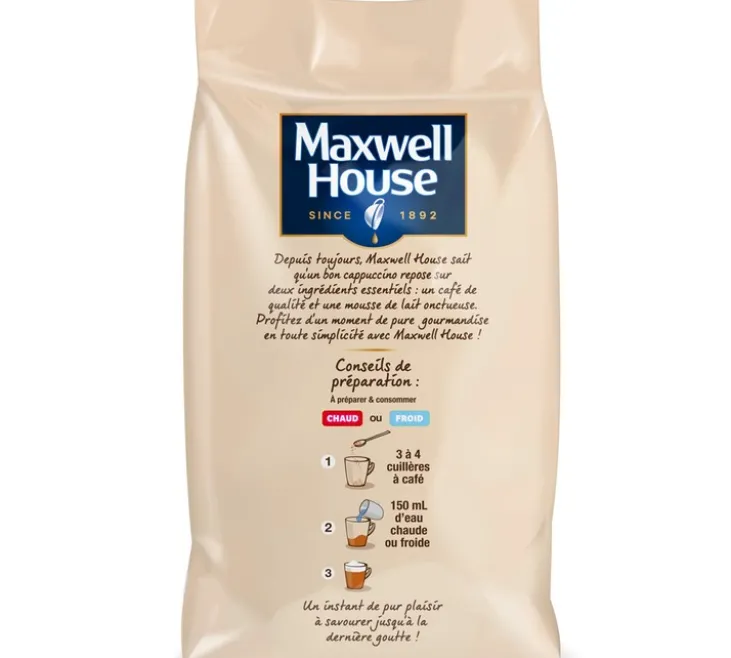 315 g - Café soluble - Cappuccino Milka® - MAXWELL HOUSE