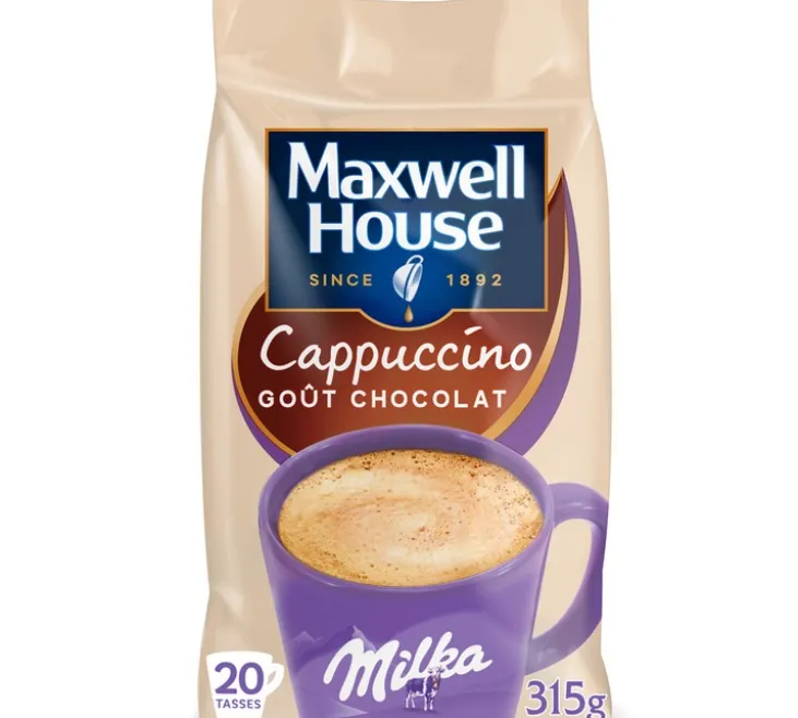 315 g - Café soluble - Cappuccino Milka® - MAXWELL HOUSE