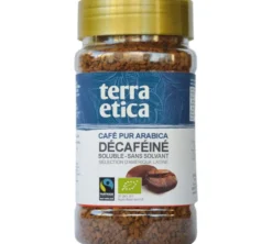 100 g - Café soluble - Décaféiné Bio - Fairtrade/ Max Havelaar - TERRA ETICA