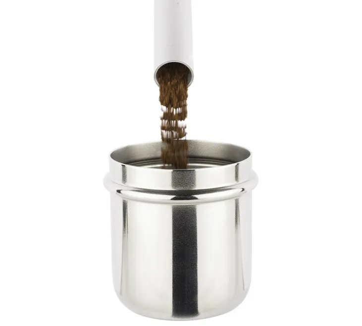 Gobelet doseur Motta en acier inoxydable pour mouture de café