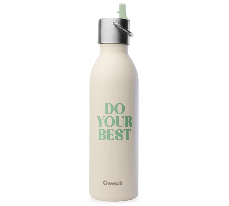 Gourde isotherme Active avec bouchon sport Level up - 60 cl - QWETCH