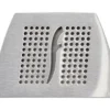 Grille et plateau de récupération en inox Flair