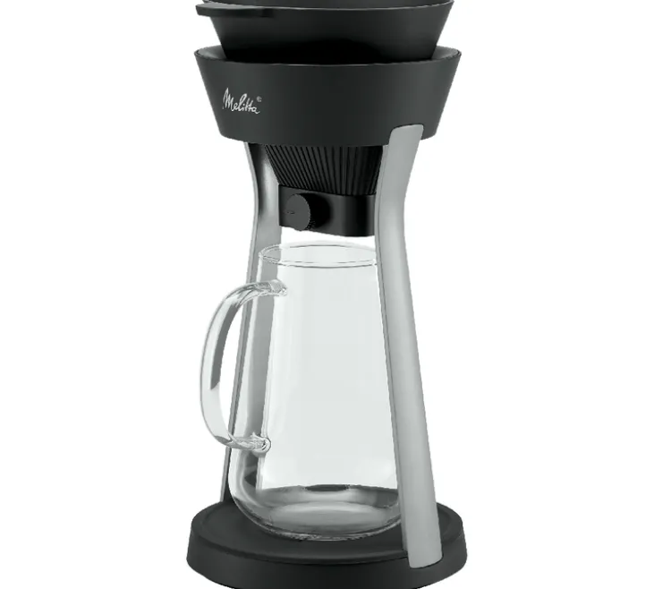 Infuseur à café AMANO Slow Coffee filtration manuelle - ARGENT - Melitta