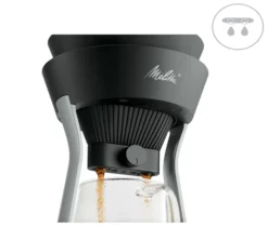 Infuseur à café AMANO Slow Coffee filtration manuelle - ARGENT - Melitta