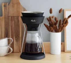 Infuseur à café AMANO Slow Coffee filtration manuelle - ARGENT - Melitta