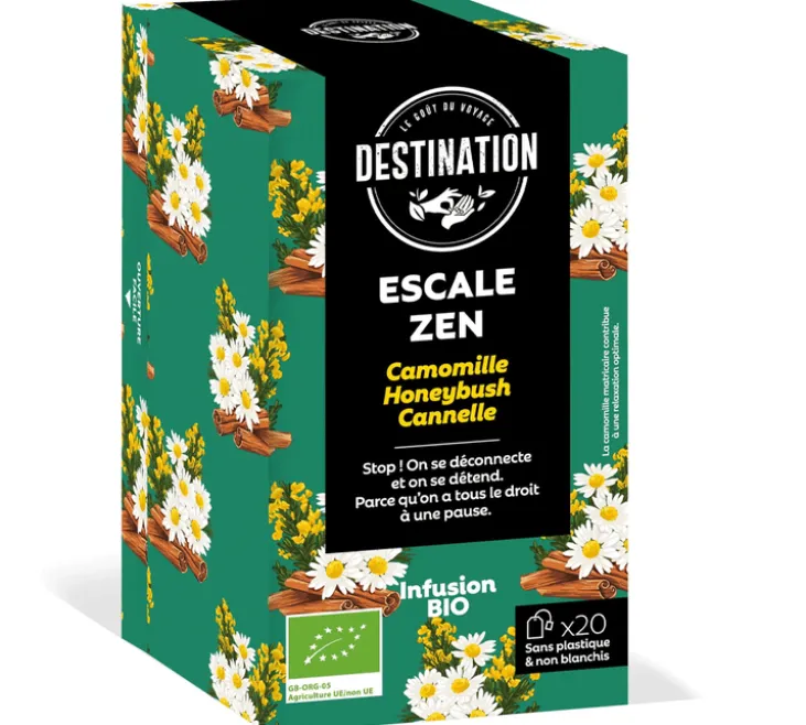 Infusion Escale Zen Bio - 20 sachets - DESTINATION