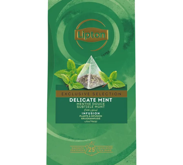 Infusion à la Menthe Douce Exclusive Selection - 25 sachets - LIPTON