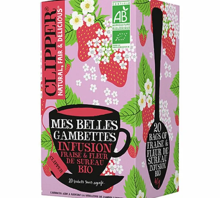 Infusion Mes Belles Gambettes Bio - 20 sachets - CLIPPER