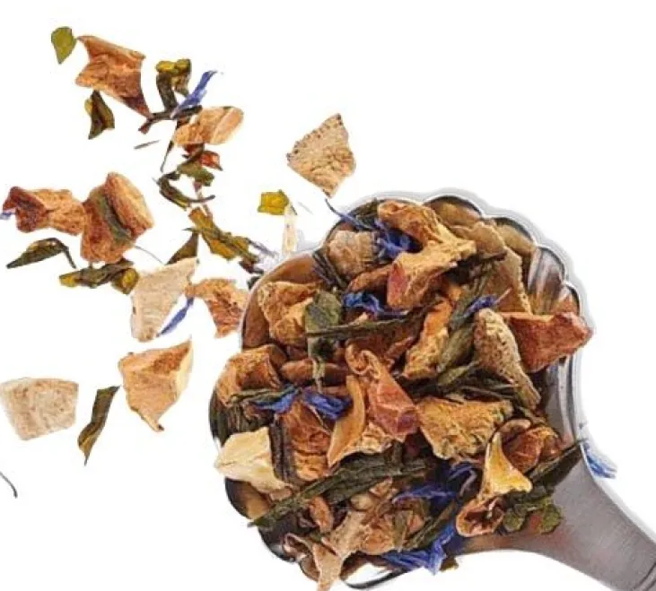 Infusion Pomme Fraîche Bio - Vrac 100 g - COMPTOIR FRANÇAIS DU THÉ
