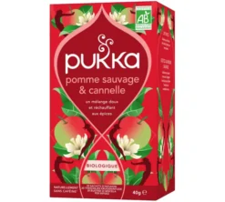Infusion Pomme Sauvage et Cannelle Bio - 20 sachets - PUKKA