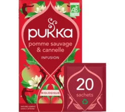 Infusion Pomme Sauvage et Cannelle Bio - 20 sachets - PUKKA