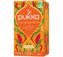 Infusion Trois Gingembres Bio - 20 sachets - PUKKA