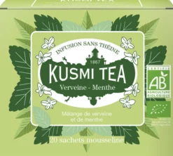 Infusion Verveine Menthe Bio - 20 sachets - KUSMI TEA